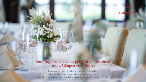 Sonntagsbrunch Gutschein