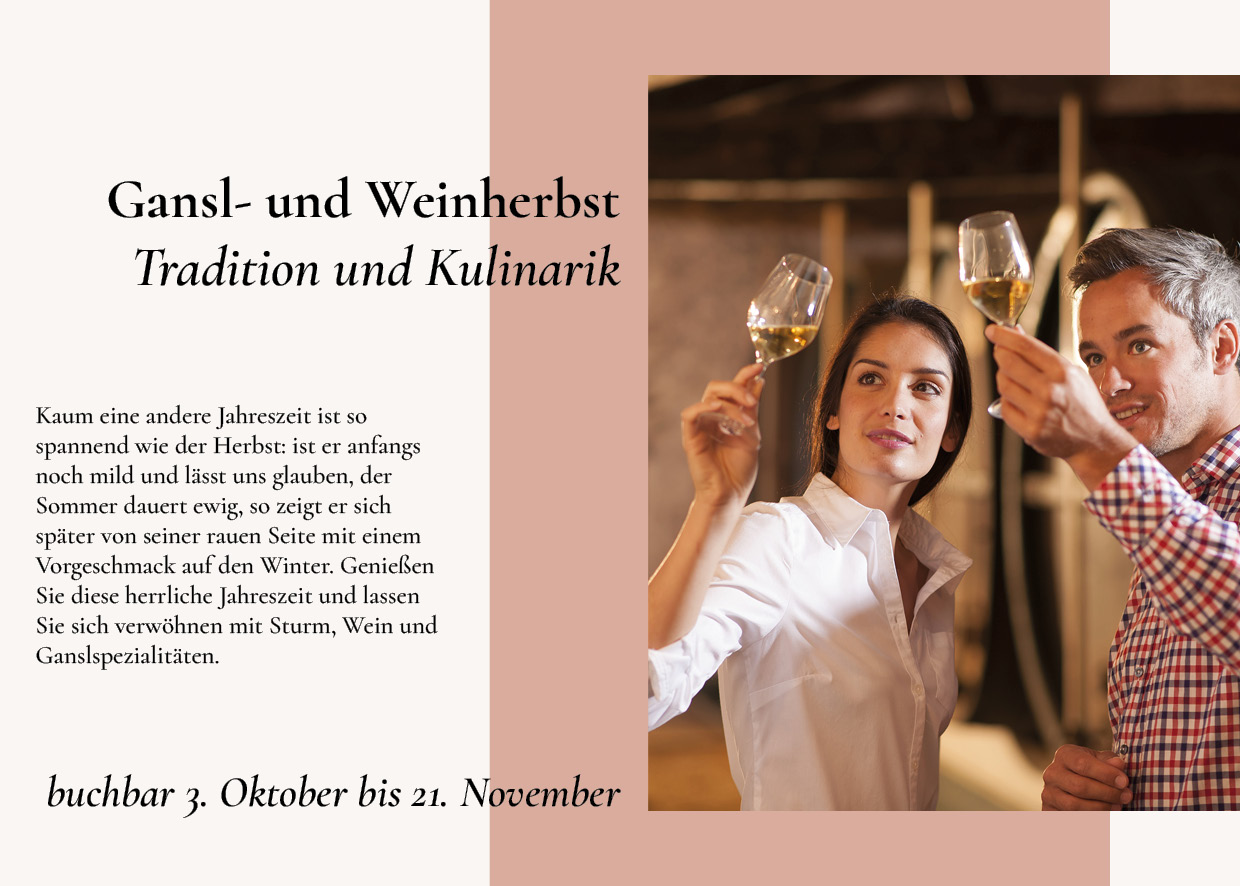 Seehotel Rust Gansl- und Wein-Herbst