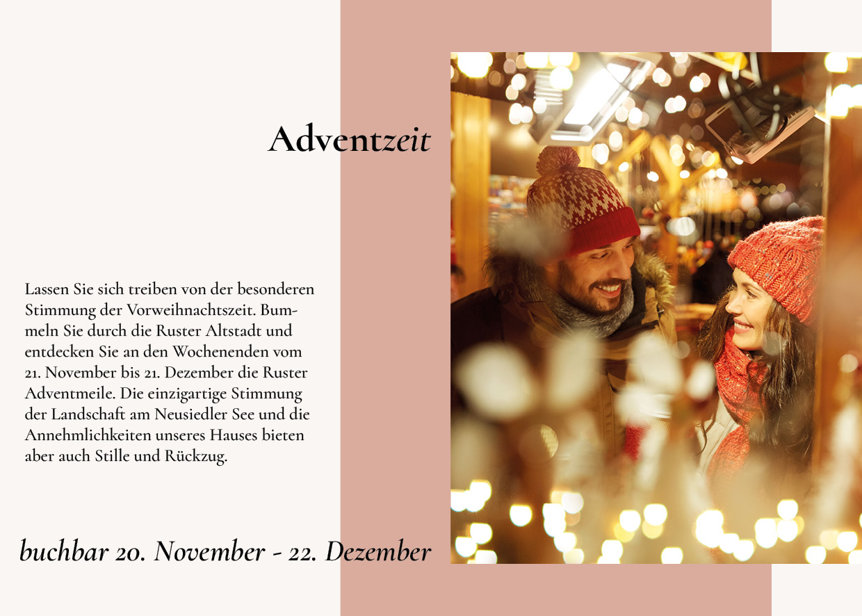 Seehotel Rust Adventzeit