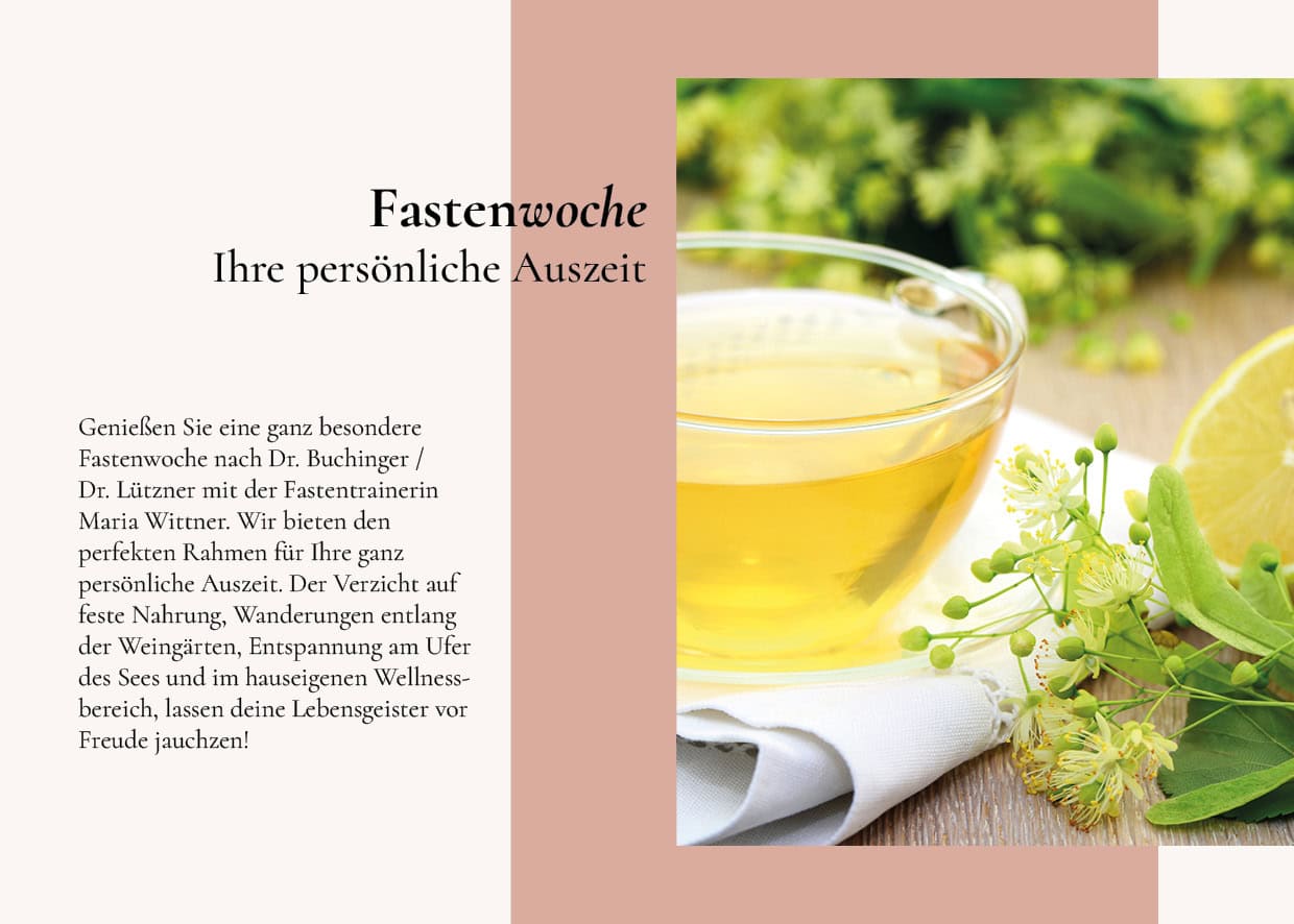 Seehotel Rust Fastenwoche Maria Wittner